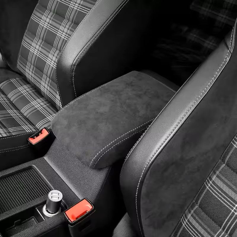 Premium Alcantara Armrest Cover for VW Golf 7 (2014-2020)