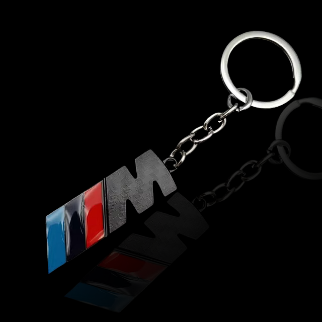 OEM-Style Premium Leather Keychain – for BMW Models