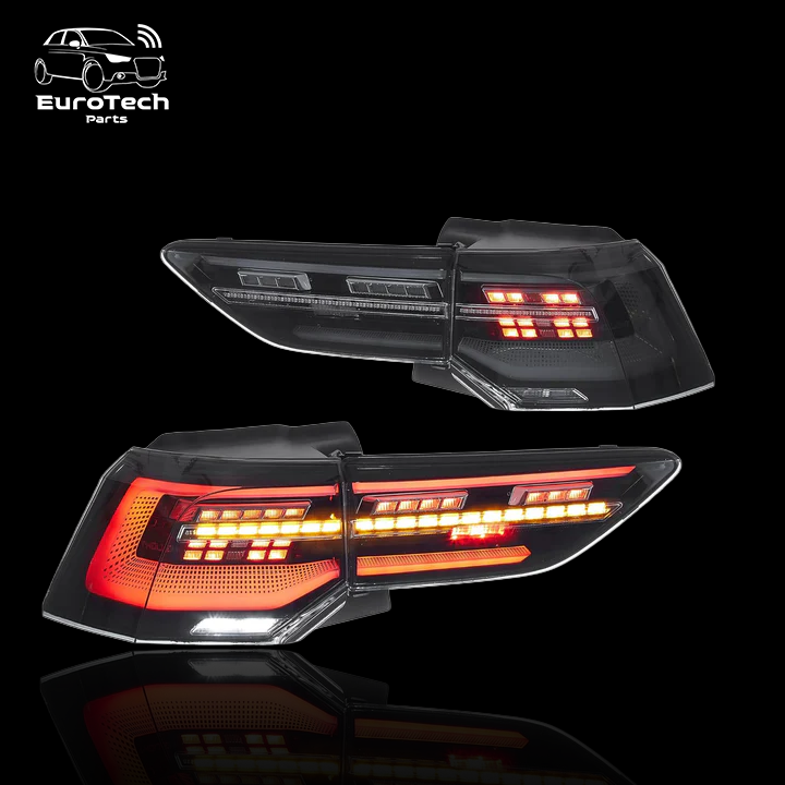 R Style LED Tail Lights for VW Golf 8 MK8 – Sequential Turn Signal Retrofit