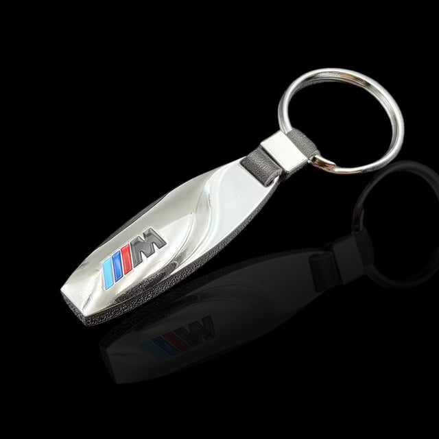 OEM-Style Premium Leather Keychain – for BMW Models