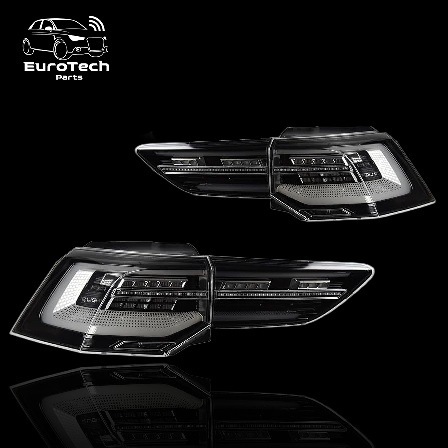 R Style LED Tail Lights for VW Golf 8 MK8 – Sequential Turn Signal Retrofit