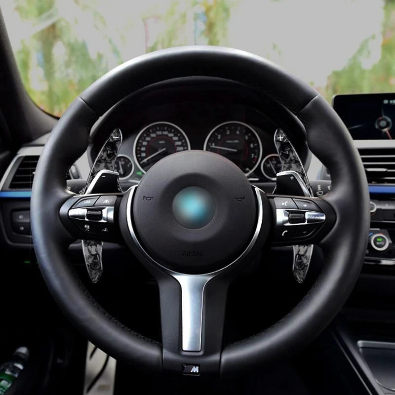 BMW Carbon Fiber Paddle Shifter Extensions for F30 F31 F32 F10 F20