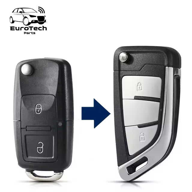 Audi Style Key Conversion Kit - Upgrade your Golf MK5 Key to Audi style Key