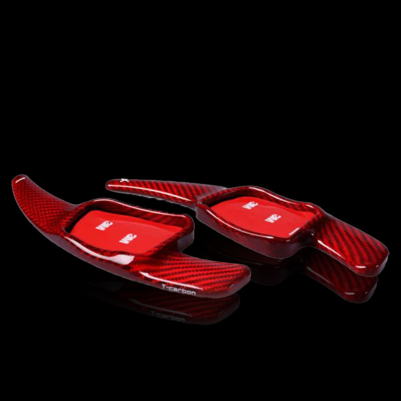 Audi Carbon Fiber Paddle Shifter Extensions for 2017+ (TYPE A)