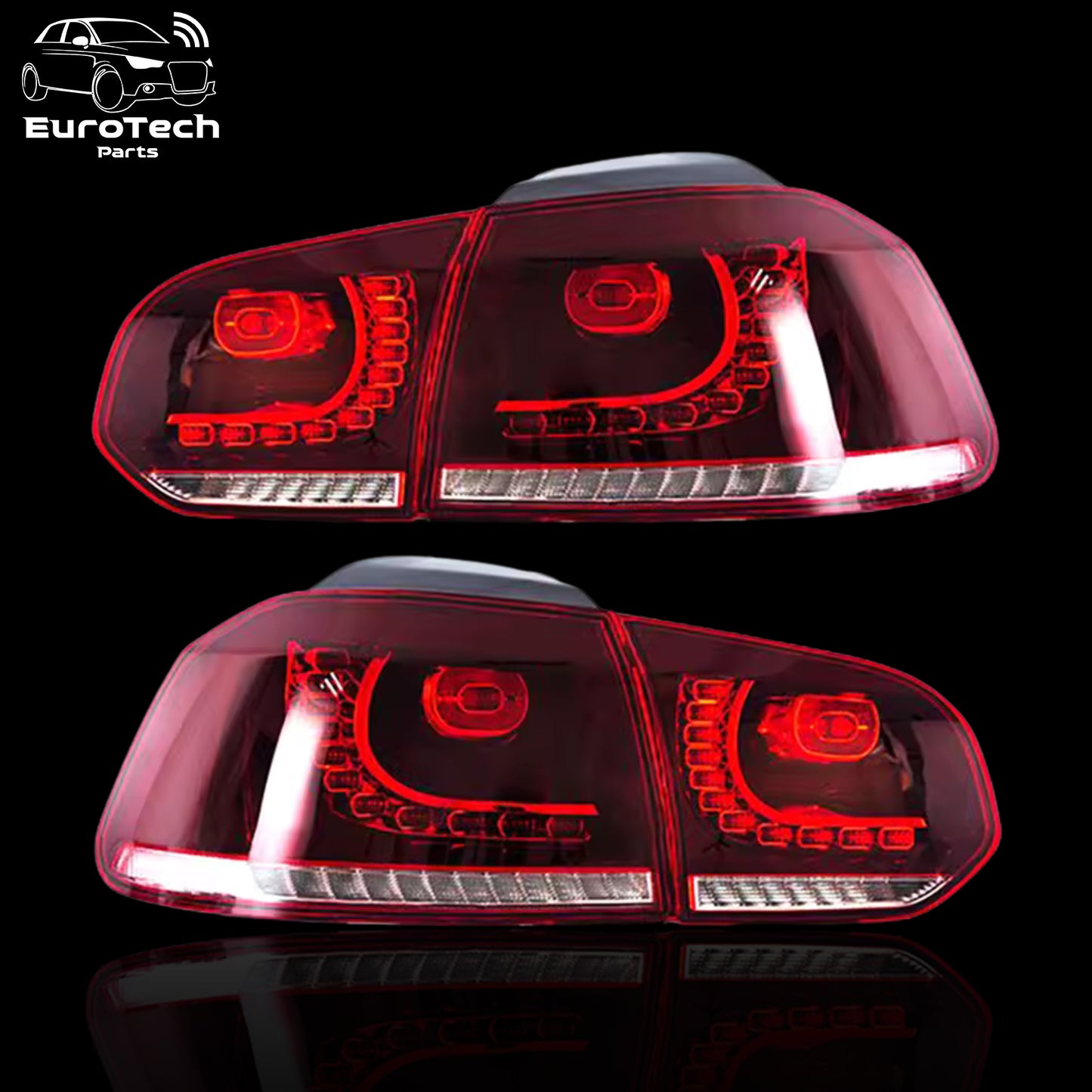 LuminousFlow Sequential Tail Lights Kit for VW Golf MK6