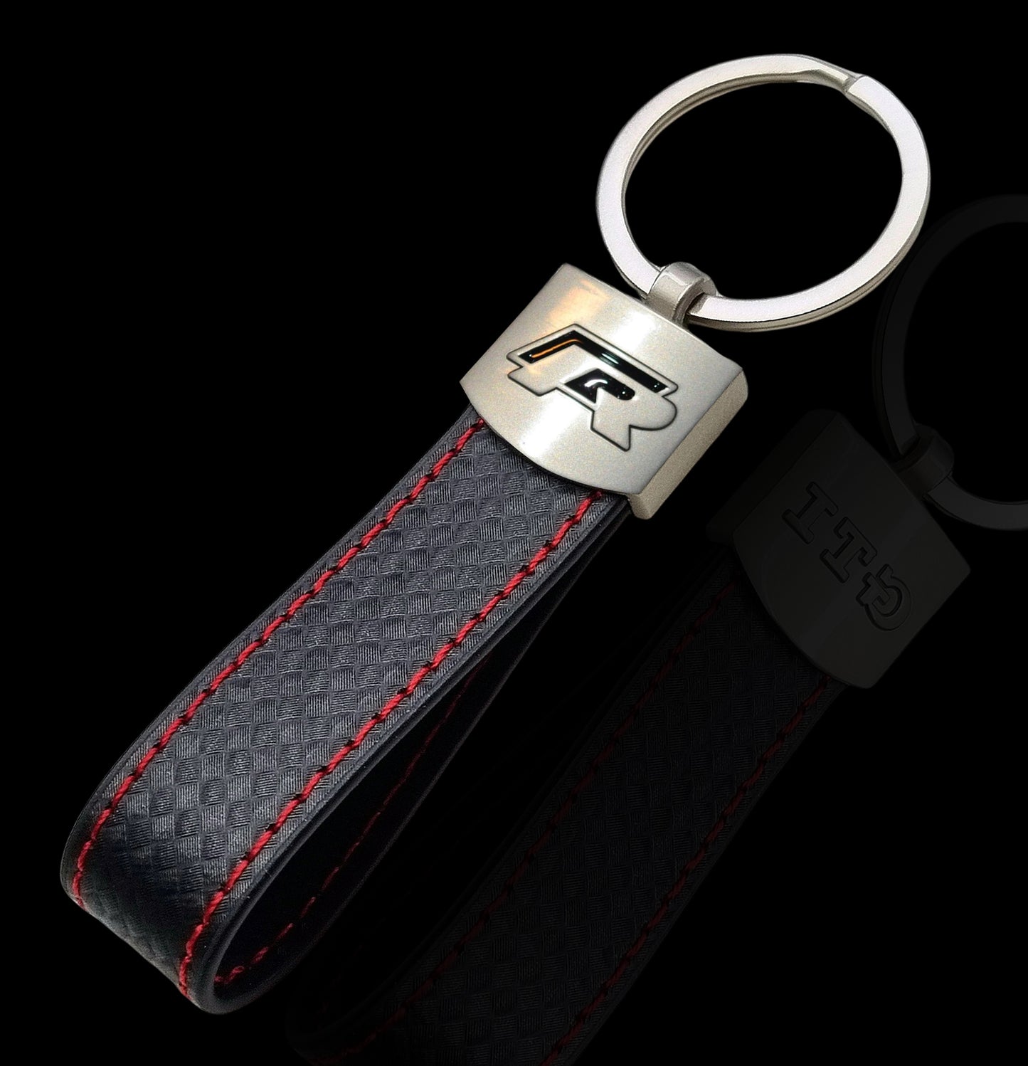 OEM-Style Premium Leather Keychain