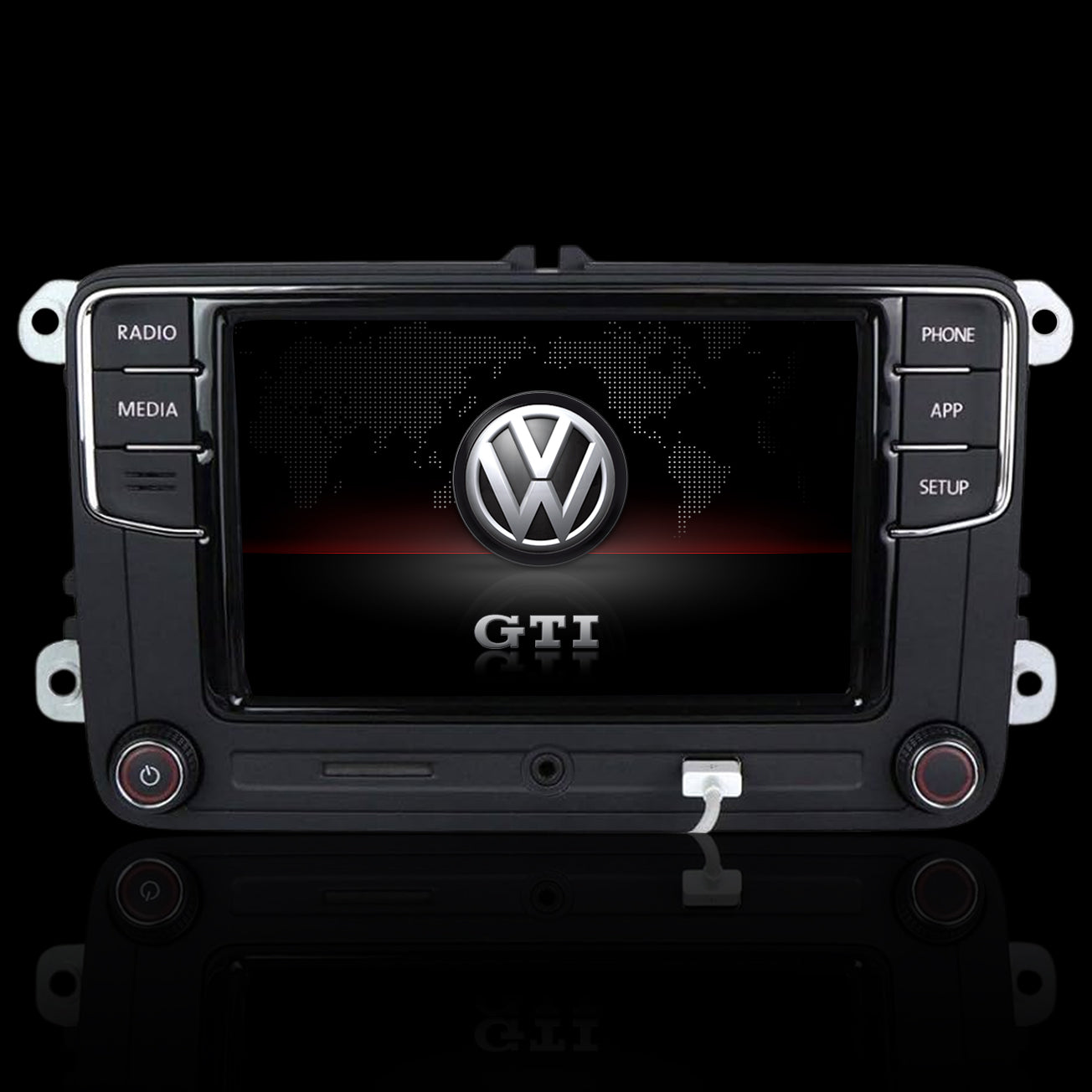 Genuine VW 6.5" RCD330 Radio for Golf, Scirocco, Tiguan, Passat, Polo, Caddy
