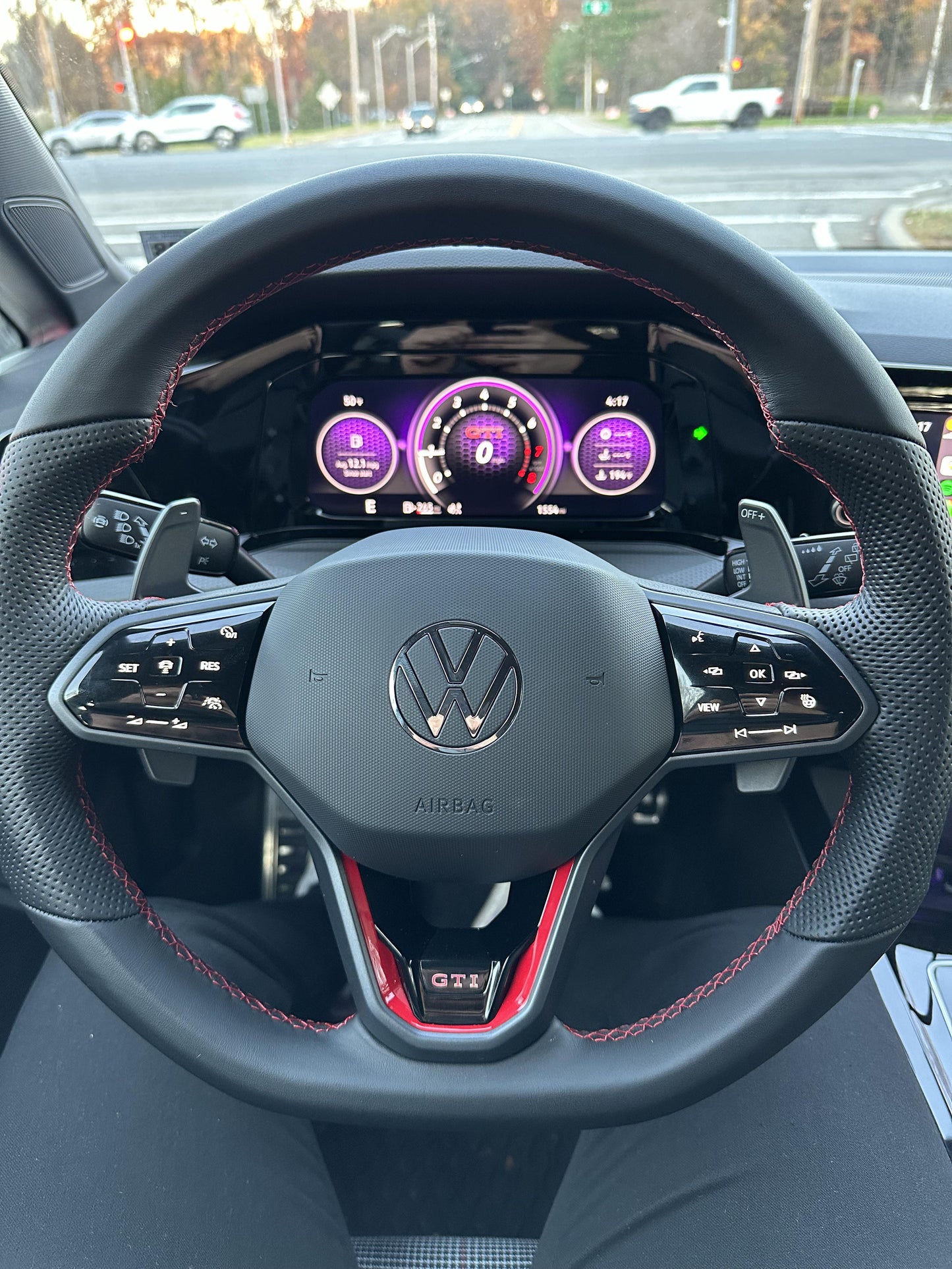 OEM Premium Paddle Shifters for VW Golf 8 MK8 – GTI / R Style Steering Wheel Upgrade