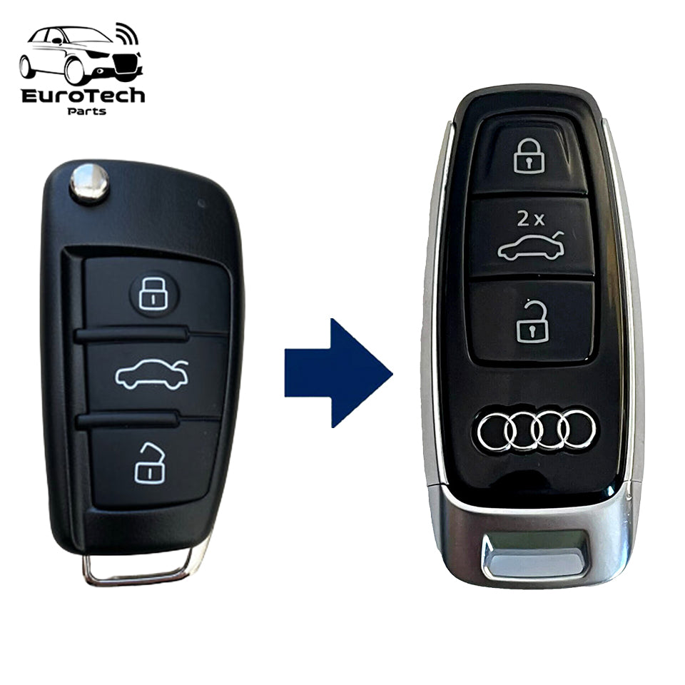 3‑Button Key Conversion Kit for Audi
