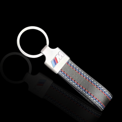 OEM-Style Premium Leather Keychain – for BMW Models