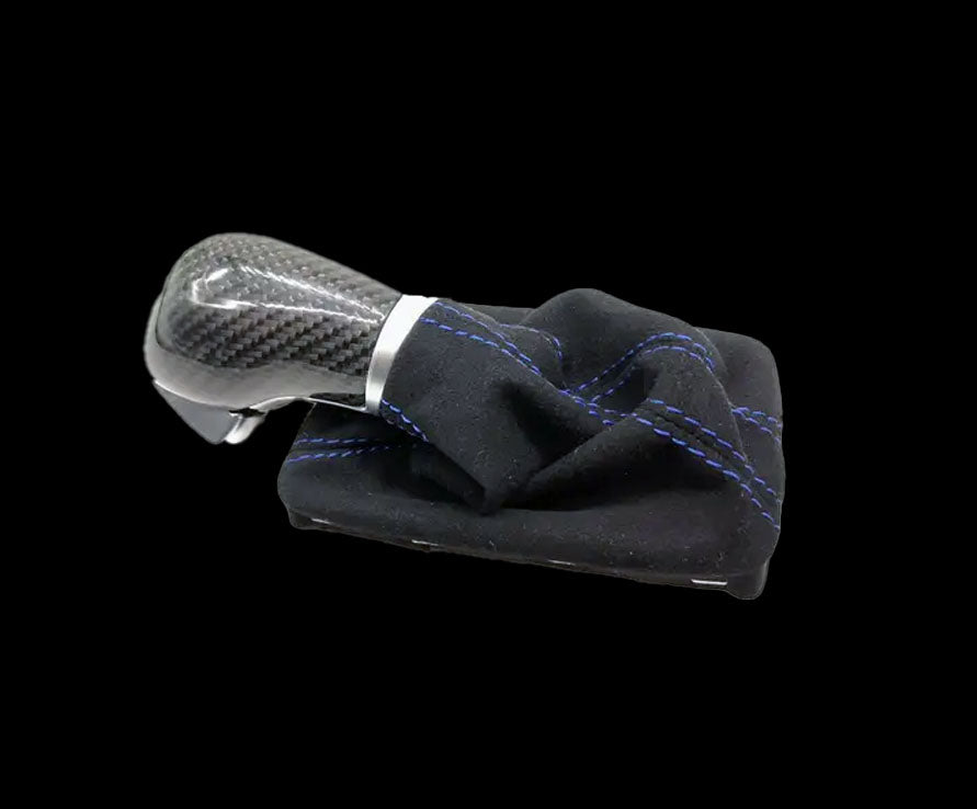 Carbon Fiber DSG Gear Knob with Suede for VW Golf 6/Jetta MK7/MK6/MK5/EOS