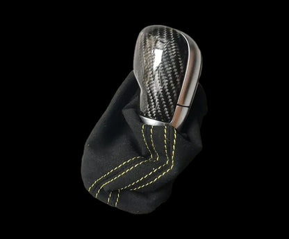 Carbon Fiber DSG Gear Knob with Suede for VW Golf 6/Jetta MK7/MK6/MK5/EOS