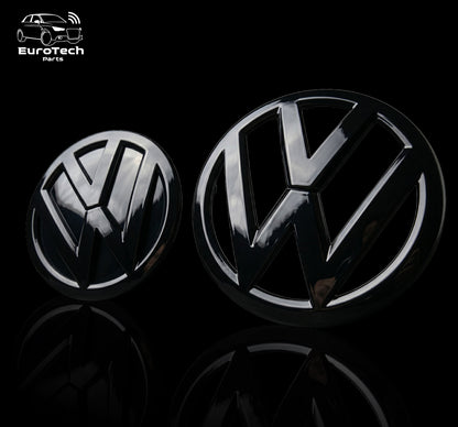 VW Golf MK7/MK7.5 Badge Set - Black Version