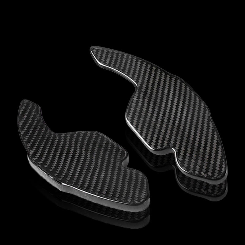 Audi Carbon Fiber Paddle Shifter Extensions for 2012+ (TYPE C)