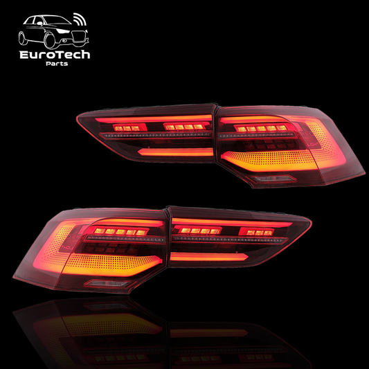R Style LED Tail Lights for VW Golf 8 MK8 – Sequential Turn Signal Retrofit