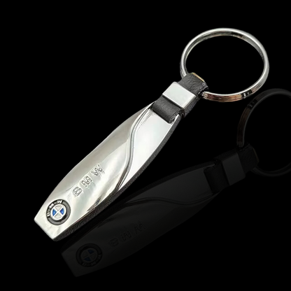 OEM-Style Premium Leather Keychain – for BMW Models