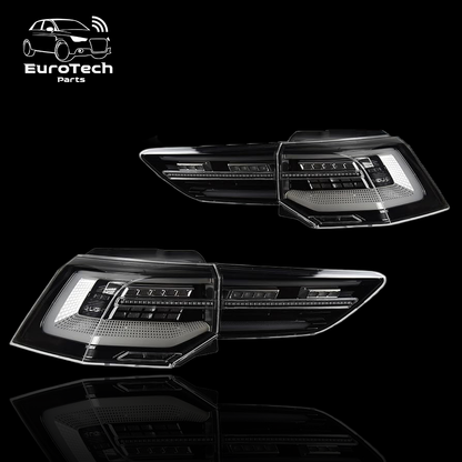 R Style LED Tail Lights for VW Golf 8 MK8 – Sequential Turn Signal Retrofit