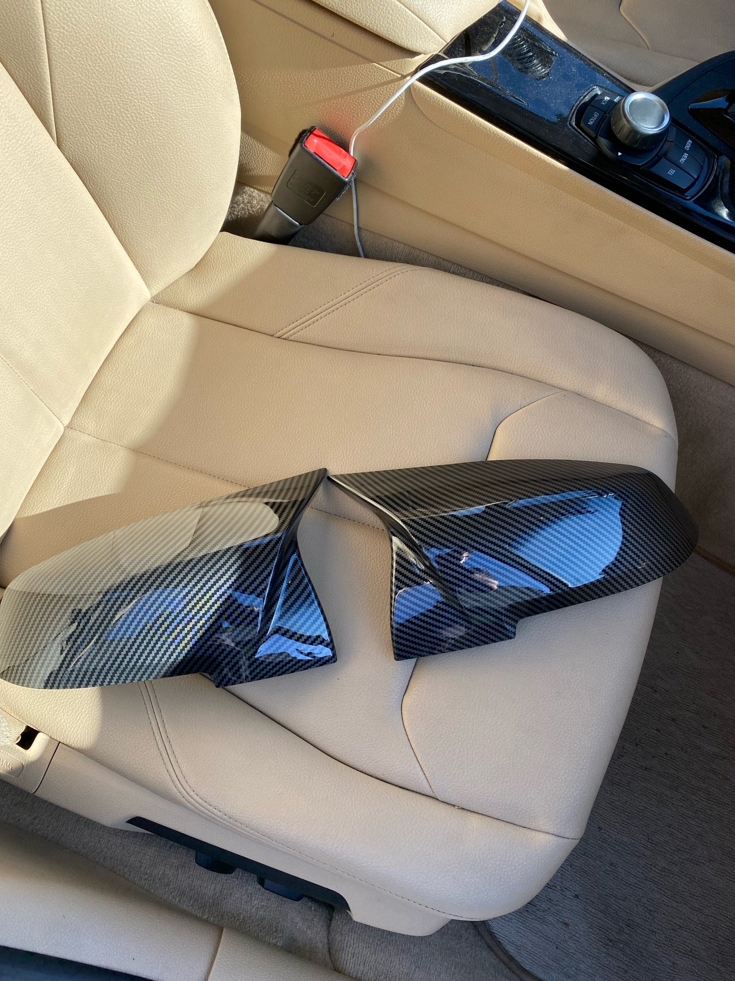 Carbon Fiber Mirror Cover - BMW F20 F30 F31 F32 F36