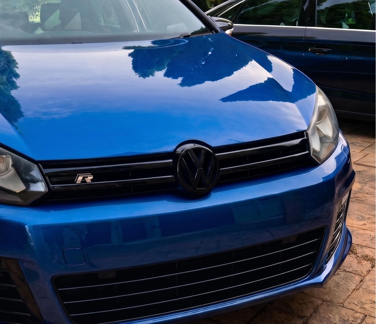 VW Golf MK6 Badge Set - Black Version
