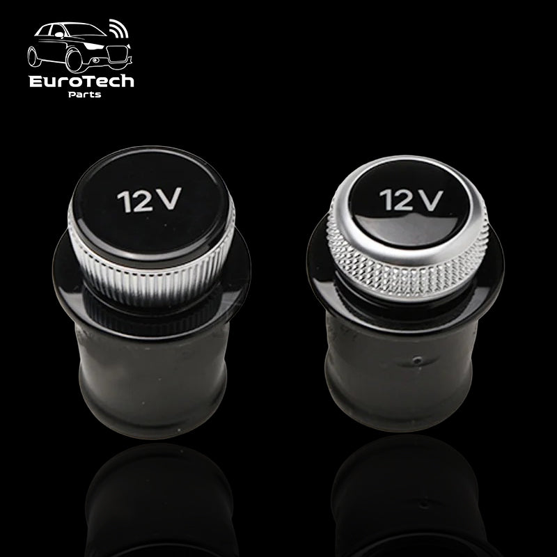Genuine OEM Chrome 12V Socket Cover Plug for Audi / VW