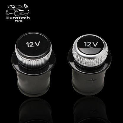 Genuine OEM Chrome 12V Socket Cover Plug for Audi / VW