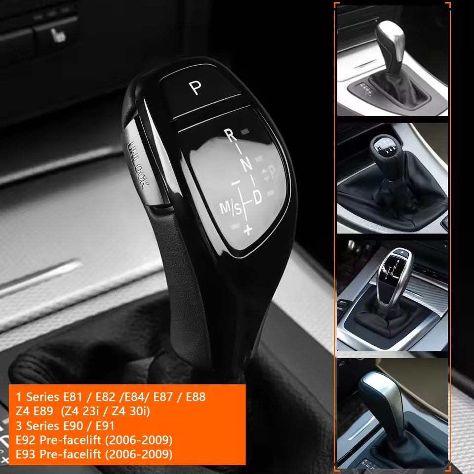 LED Shift Lever Upgrade for BMW E-Series: Compatible with E46, E39, E90, E60, and More