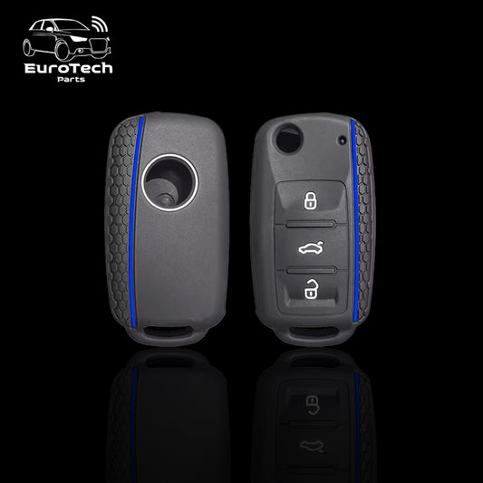 Honeycomb Silicone Key Case Cover for Volkswagen Golf MK5 / MK6 GTI / R