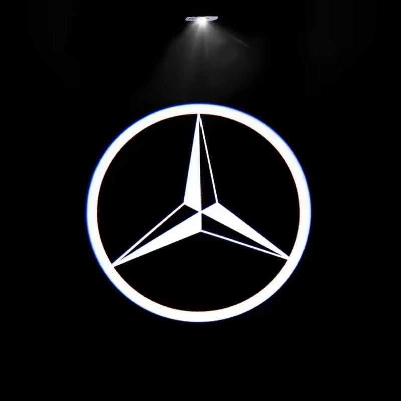 LED Car Door Welcome Courtesy Projector Lights for Mercedes A, B, C, E, G, M, GL, GLA, GLC, GLS, GLE Classes