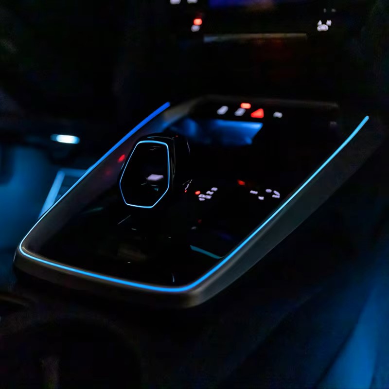 LED Gear Shifter Trim for Audi S3/A3L – Sleek Modern Design with Ambient LED Lighting