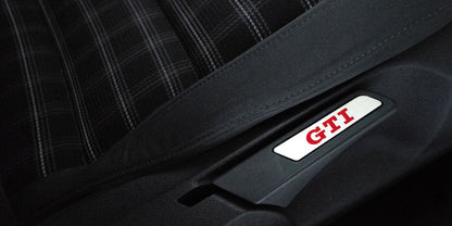 Premium Stainless Steel GTI Seat Adjustment Handle Insert Trim | VW Golf MK5 MK6