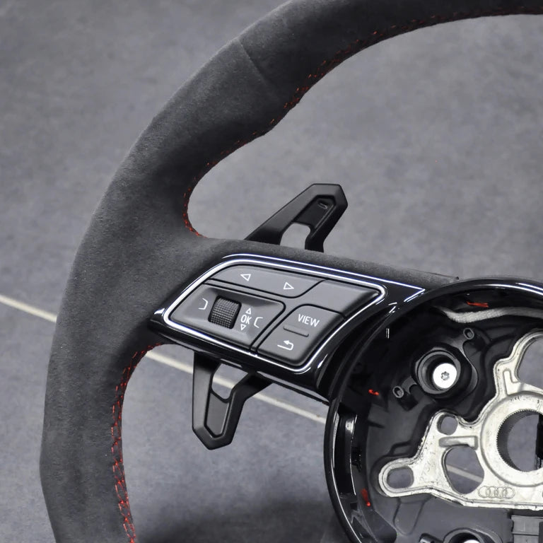 Urus-Style Steering Wheel Paddle Shifters for Audi