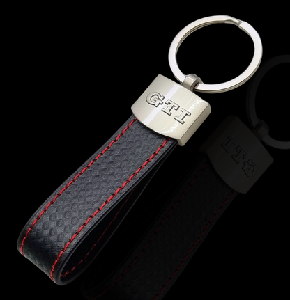OEM-Style Premium Leather Keychain