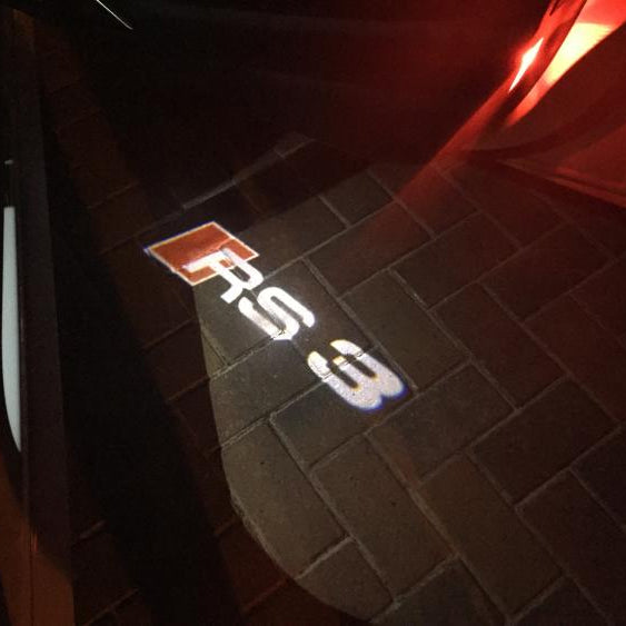 LED Car Door Welcome Courtesy Projector Lights for Audi S3 S4 S5 S6 S8