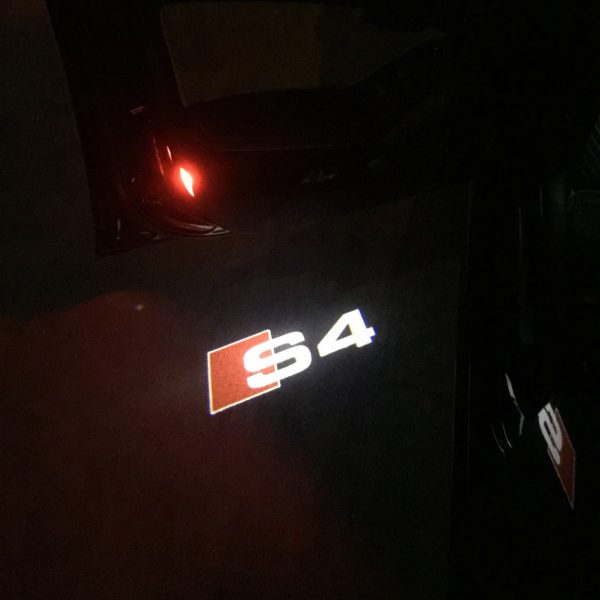 LED Car Door Welcome Courtesy Projector Lights for Audi S3 S4 S5 S6 S8