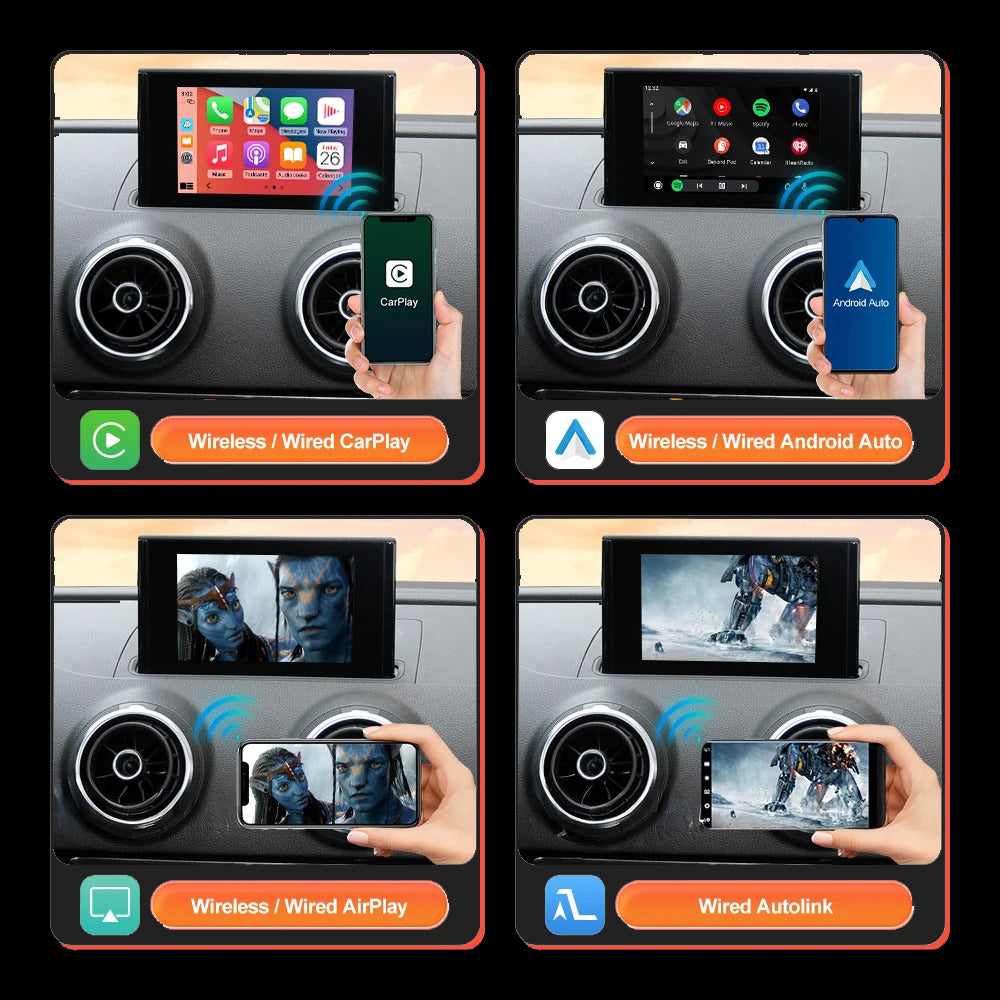 Audi A3 / S3 / RS3 8V / A6 / A7 / Q7 MMI & MIB Wireless Upgrade Box - 2025 Release