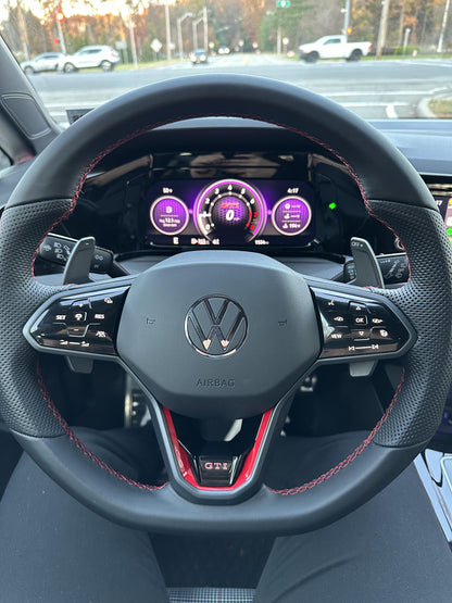 OEM Premium Paddle Shifters for VW Golf 8 MK8 – GTI / R Style Steering Wheel Upgrade