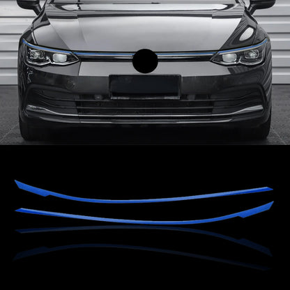 VW Golf 8 MK8 Headlight & Grille Decal Strips