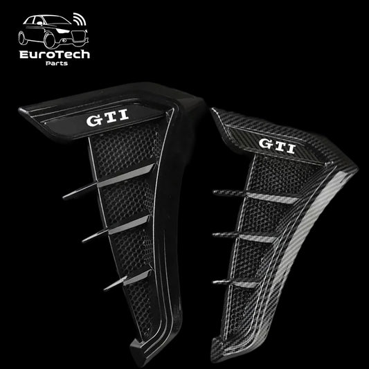 VW Golf Mk8 GTI Side Vent Trim Covers with GTI Badge