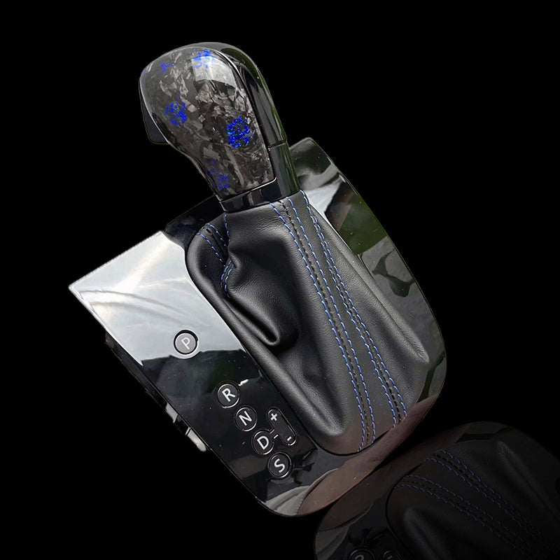 Forged Carbon DSG Shift Knob (MK7 Style) with Piano Black Frame for VW Golf MK5, MK6 & Eos