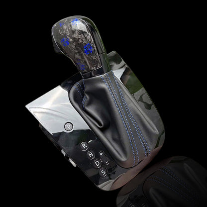 Forged Carbon DSG Shift Knob (MK7 Style) with Piano Black Frame for VW Golf MK5, MK6 & Eos