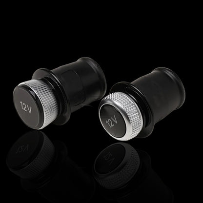 Genuine OEM Chrome 12V Socket Cover Plug for Audi / VW