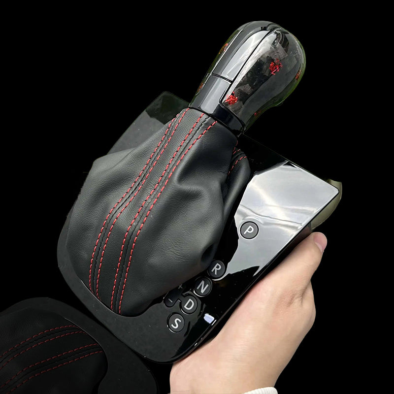Forged Carbon DSG Shift Knob (MK7 Style) with Piano Black Frame for VW Golf MK5, MK6 & Eos