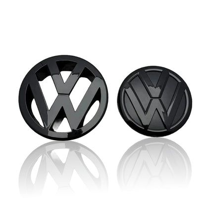 VW Golf MK5 Badge Set - Black Version