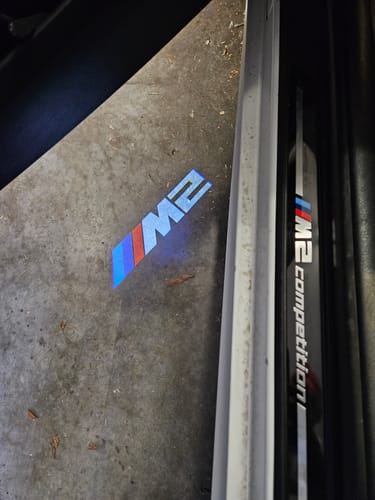 LED Car Door Welcome Courtesy Projector Lights for BMW M M2 M3 M4 M5